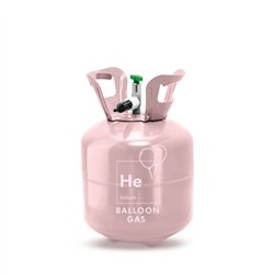1 stk. Pink Heliumtank til ca 20 stk. Balloner, Kapacitet 0.15 m3 ( 150 liter)