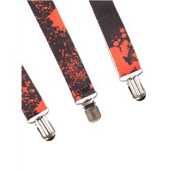 Blodige Zombie sorte seler justerbare. elastiske Y-form design Blodige Zombie sorte seler justerbare. elastiske Y-form design