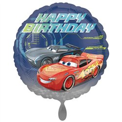 1 stk. Cars 3 Happy Birthday Disney® Folienballon 18