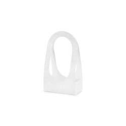 Flowerbox, 21.6 x 11.7 x 38.5 cm, white