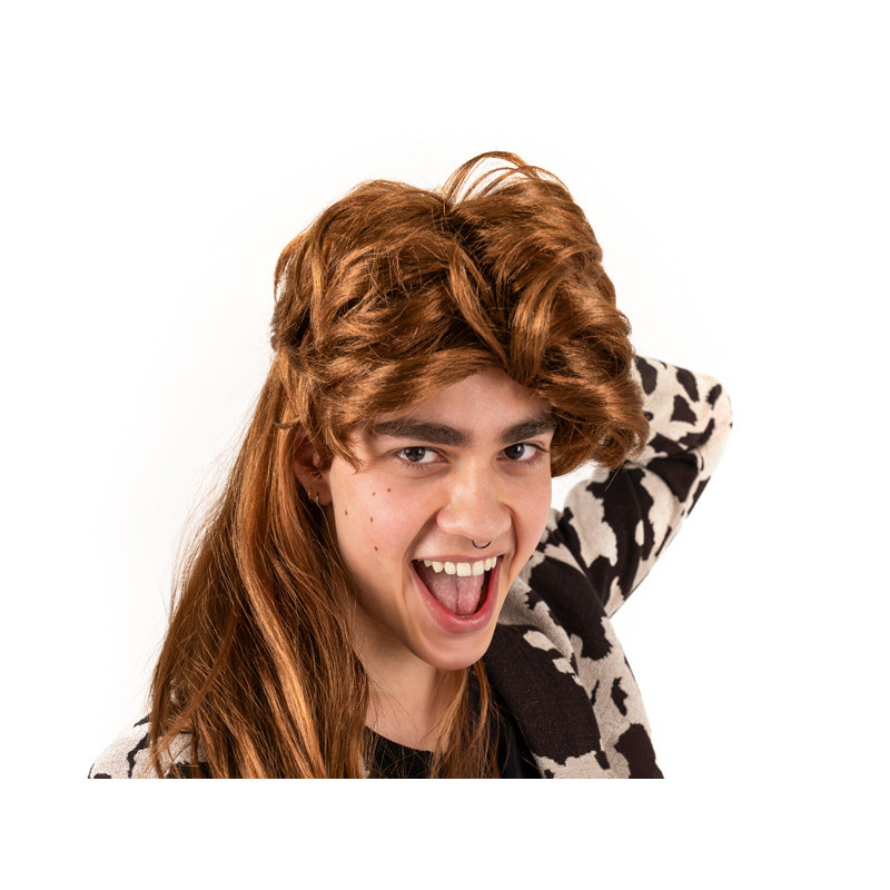 80s wig, long hair, ginger 80s wig, long hair, ginger