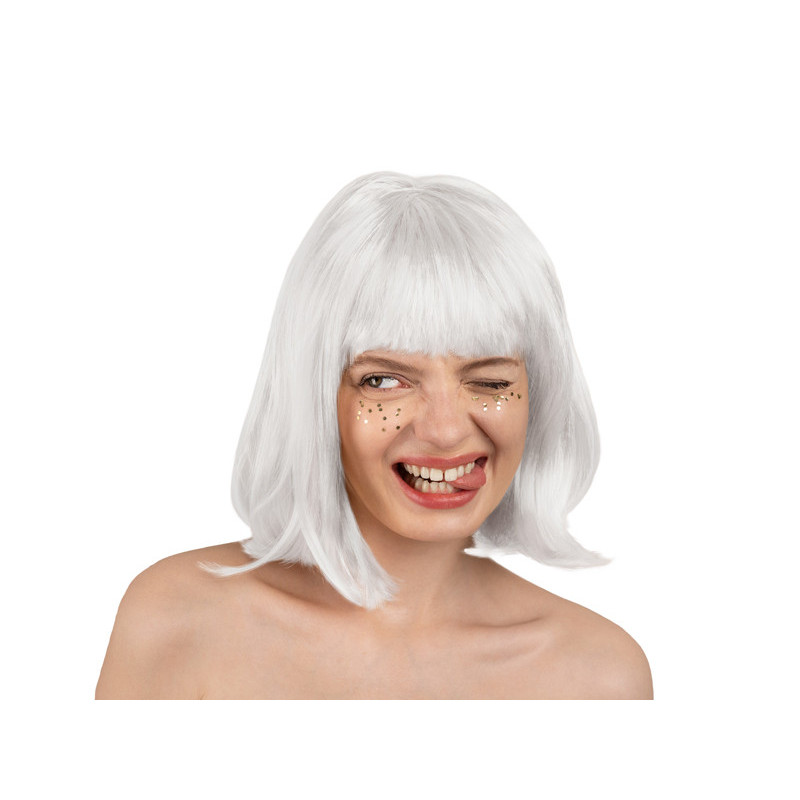 Cleopatra wig, white Cleopatra wig, white