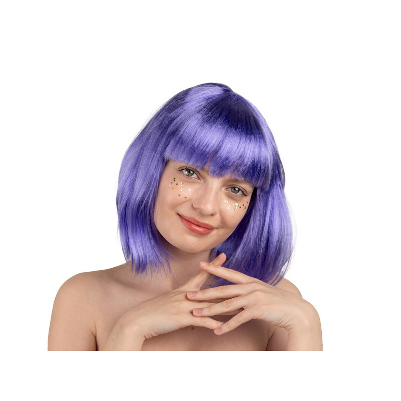 Cleopatra wig, purple Cleopatra wig, purple