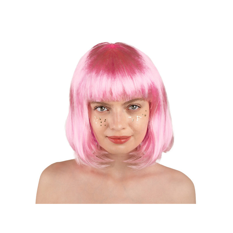 Cleopatra wig, light pink Cleopatra wig, light pink