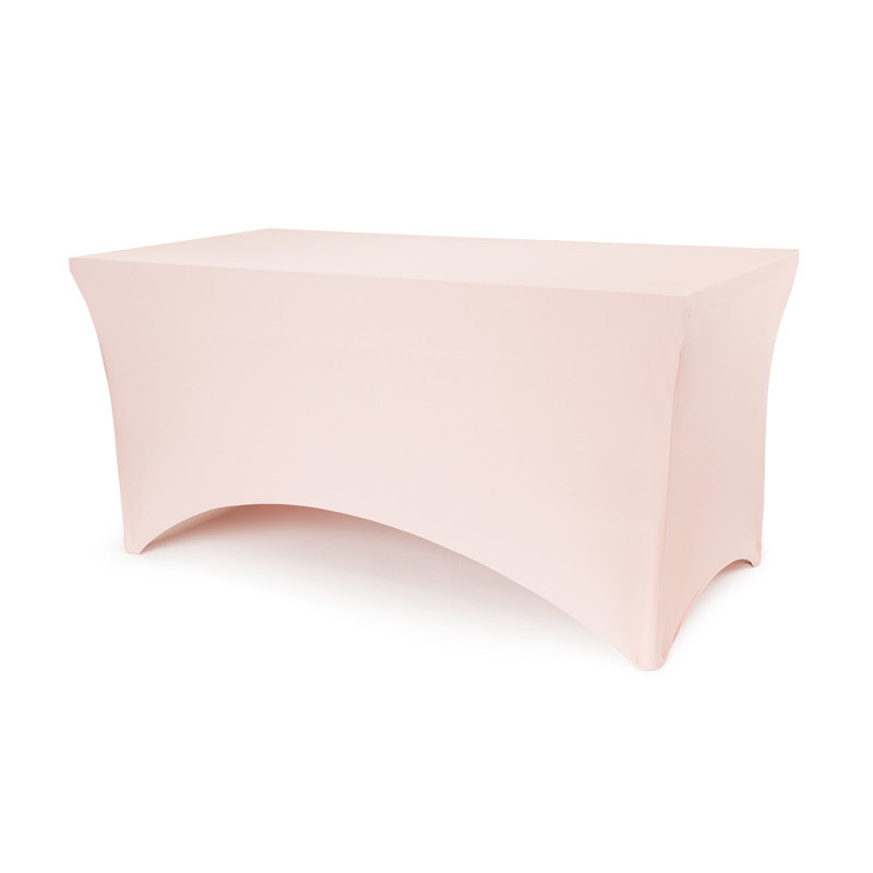 Banquet table cover, 183x76x74 cm, dusty rose Banquet table cover, 183x76x74 cm, dusty rose