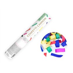 Konfettirør - Mix farvet streamers papir 20 cm Konfettirør - Mix farvet streamers papir 20 cm