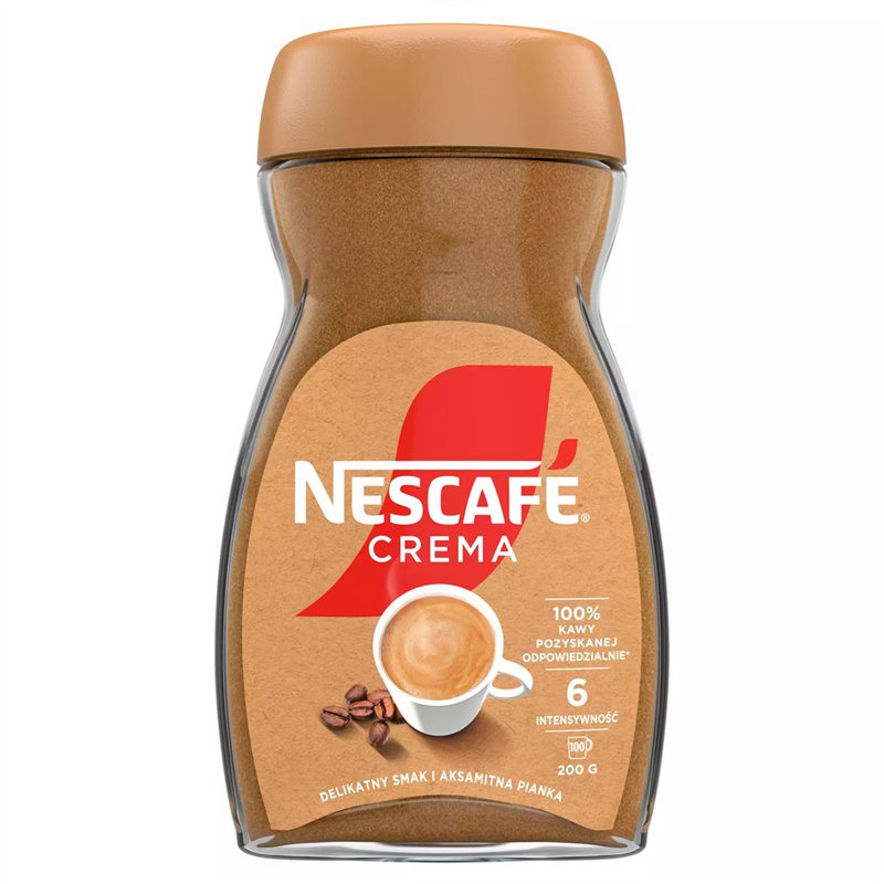 NESCAFÉ® Original Crema Instant kaffe 200g – En Smagsoplevelse Udover Det Sædvanlige NESCAFÉ® Original Crema Instant kaffe 200g – En Smagsoplevelse Udover Det Sædvanlige