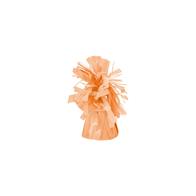 Foil balloon weight, light orange (1 pkt / 4 pc.) Foil balloon weight, light orange (1 pkt / 4 pc.)