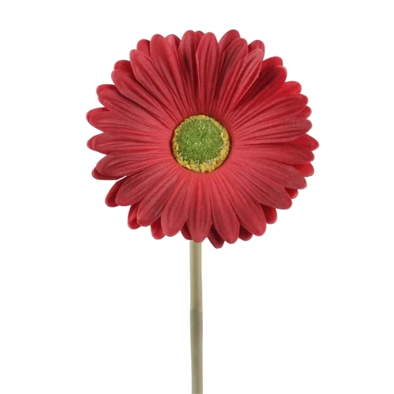 1 stk. Gerbera Rød kunstig 37 cm - Blomsterbinding og Festlige Anledning.