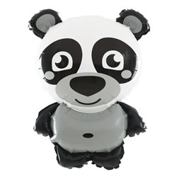 Folieballon Panda 63 cm Mix – Genanvendelig Festdekoration til Børnefødselsdag