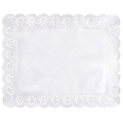 100 stk. Hvidt Fadpapir 46x36 cm – Sikker og stilfuld servering