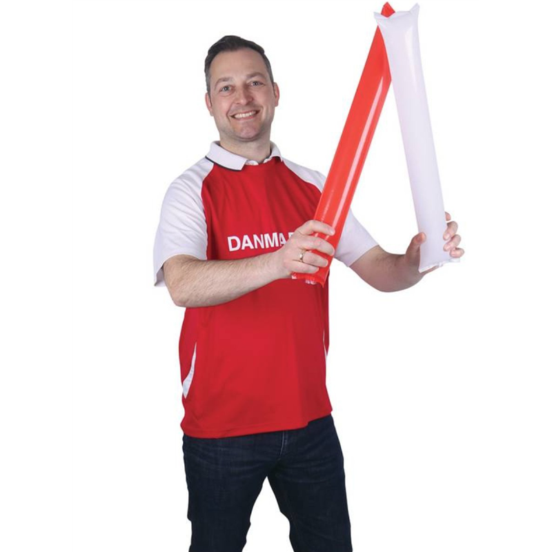 1 par.
Rød/Hvide 'Bang Bang' Pølseklapper - Støt Danmark! 1 par.
Rød/Hvide 'Bang Bang' Pølseklapper - Støt Danmark!