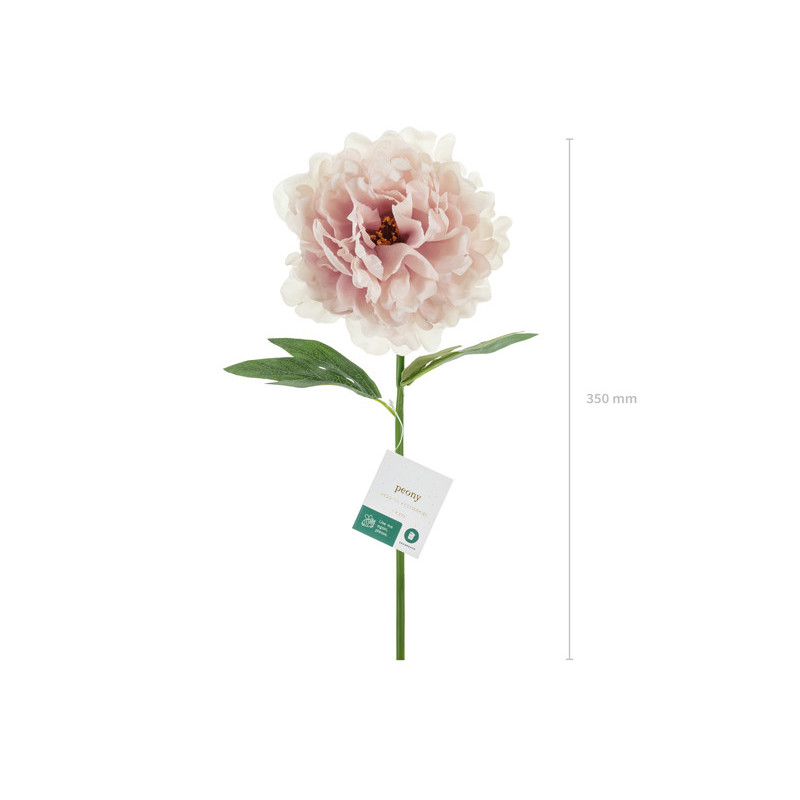 Artificial flower- Peony, 35 cm, pale pink Artificial flower- Peony, 35 cm, pale pink