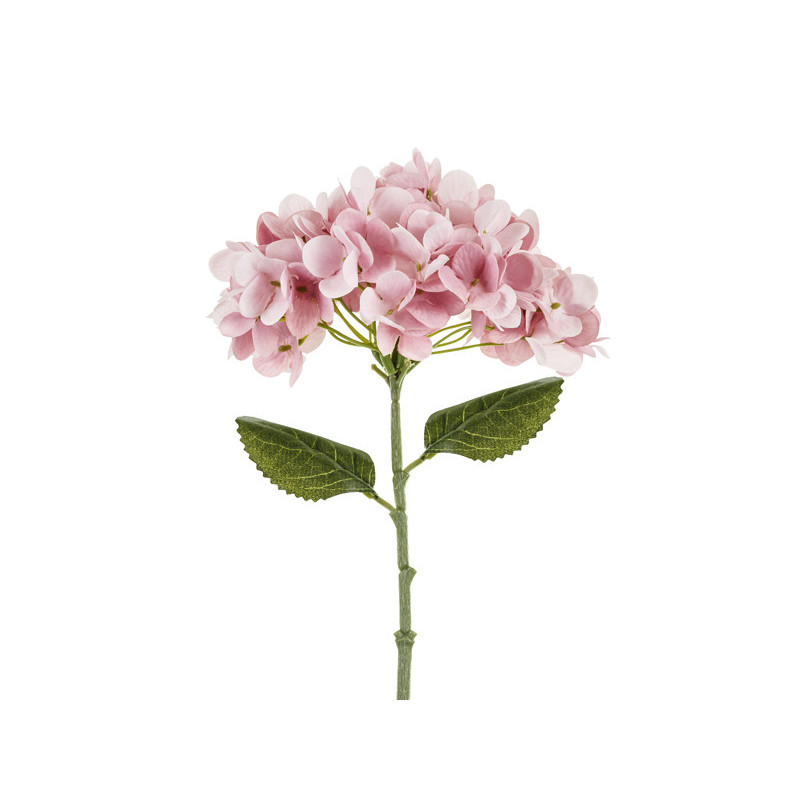Artificial flower- Hydrangea, 35 cm, light pink