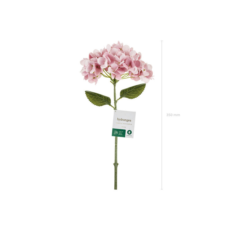 Artificial flower- Hydrangea, 35 cm, light pink Artificial flower- Hydrangea, 35 cm, light pink