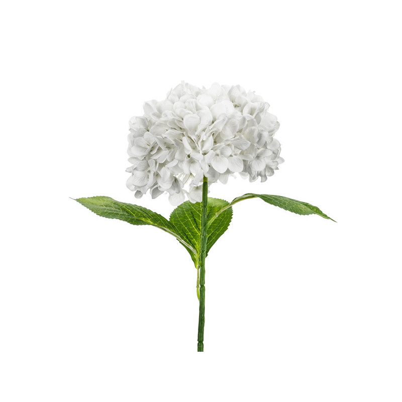Artificial flower - Hydrangea Premium, 69 cm, white