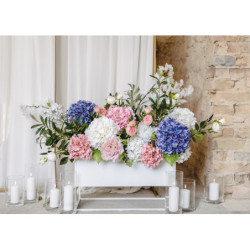 Artificial flower - Hydrangea Premium, 69 cm, navy blue Artificial flower - Hydrangea Premium, 69 cm, navy blue