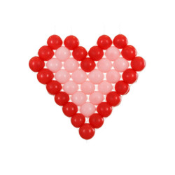 Heart Balloons Mesh, 63x58 cm Heart Balloons Mesh, 63x58 cm
