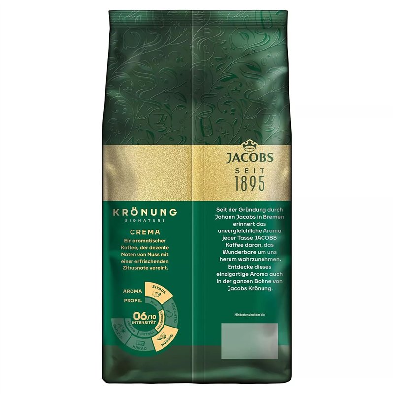 1 Kg. Jacobs Krönung Hele Kaffebønner – Den Klassiske, Ædle Aroma 1 Kg. Jacobs Krönung Hele Kaffebønner – Den Klassiske, Ædle Aroma