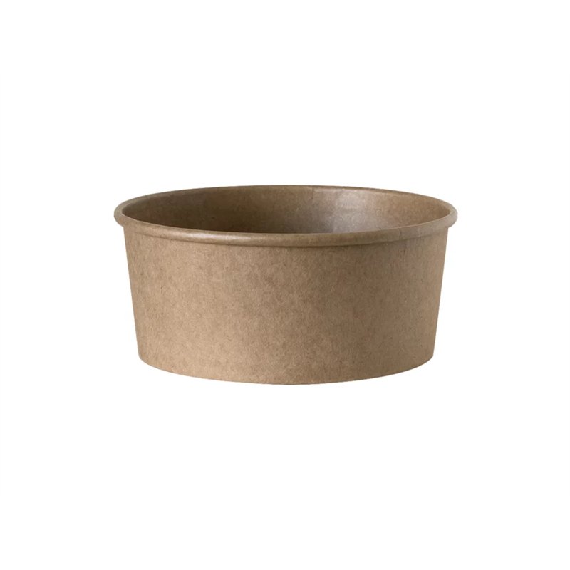 50 stk. Brune Kraft skåle - 500ml Take-Away Beholdere til Salater, Supper og Varme/Kolde Retter 50 stk. Brune Kraft skåle - 500ml Take-Away Beholdere til Salater, Supper og Varme/Kolde Retter
