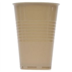 80 stk Automatbæger 300 ml Mocha plastik bæger