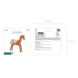 Foil Balloon Horse, 112x97 cm, mix Foil Balloon Horse, 112x97 cm, mix