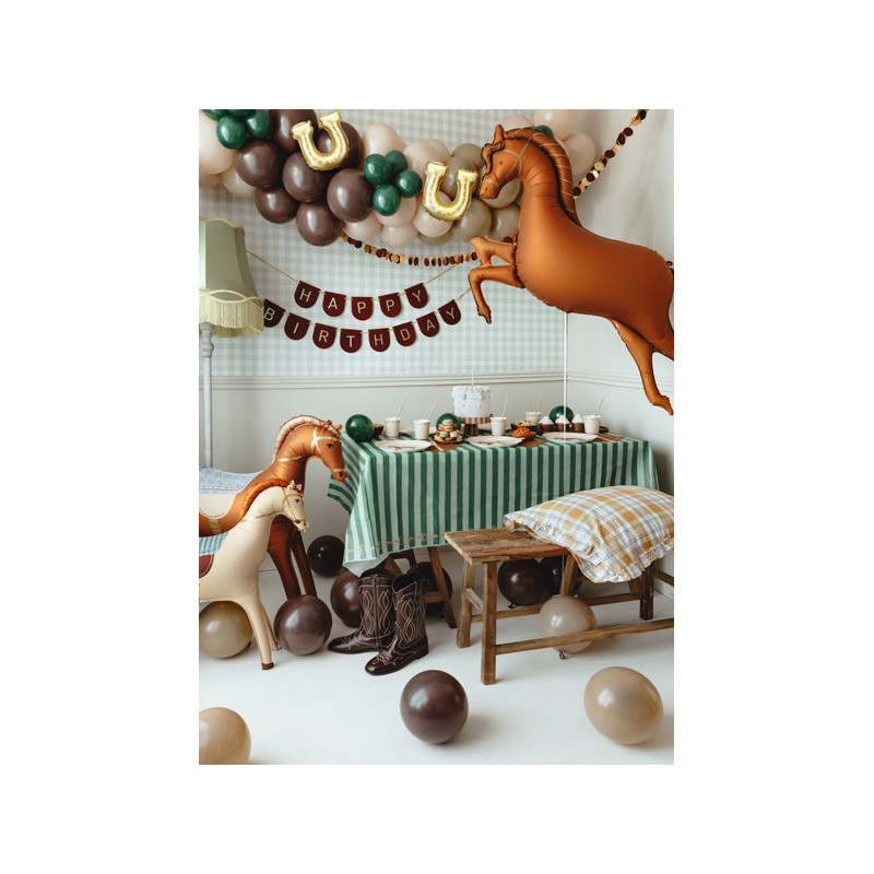 Foil Balloons for Horseshoe Garlands, 18x19 cm, gold (1 pkt / 3 pc.) Foil Balloons for Horseshoe Garlands, 18x19 cm, gold (1 pkt / 3 pc.)