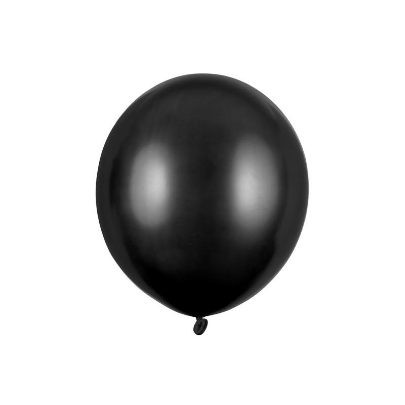 Balloons Strong 43cm, Metallic Black (1 pkt / 25 pc.) Balloons Strong 43cm, Metallic Black (1 pkt / 25 pc.)