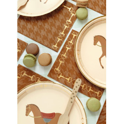Napkins Stirrups, mix, 33x33 cm (1 pkt / 12 pc.) Napkins Stirrups, mix, 33x33 cm (1 pkt / 12 pc.)