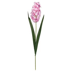 1 stk. Kunstig Hyacint 'Instinkt', Pink &ndash; For&aring;rsfrisk Elegance 49 cm