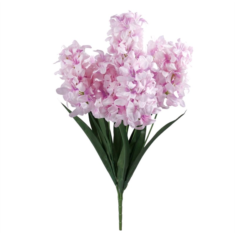 1 stk. Buket af Kunstige Hyacinter 'Instinkt', Pink – 7 Hoveder, Imponerende 55 cm 1 stk. Buket af Kunstige Hyacinter 'Instinkt', Pink – 7 Hoveder, Imponerende 55 cm