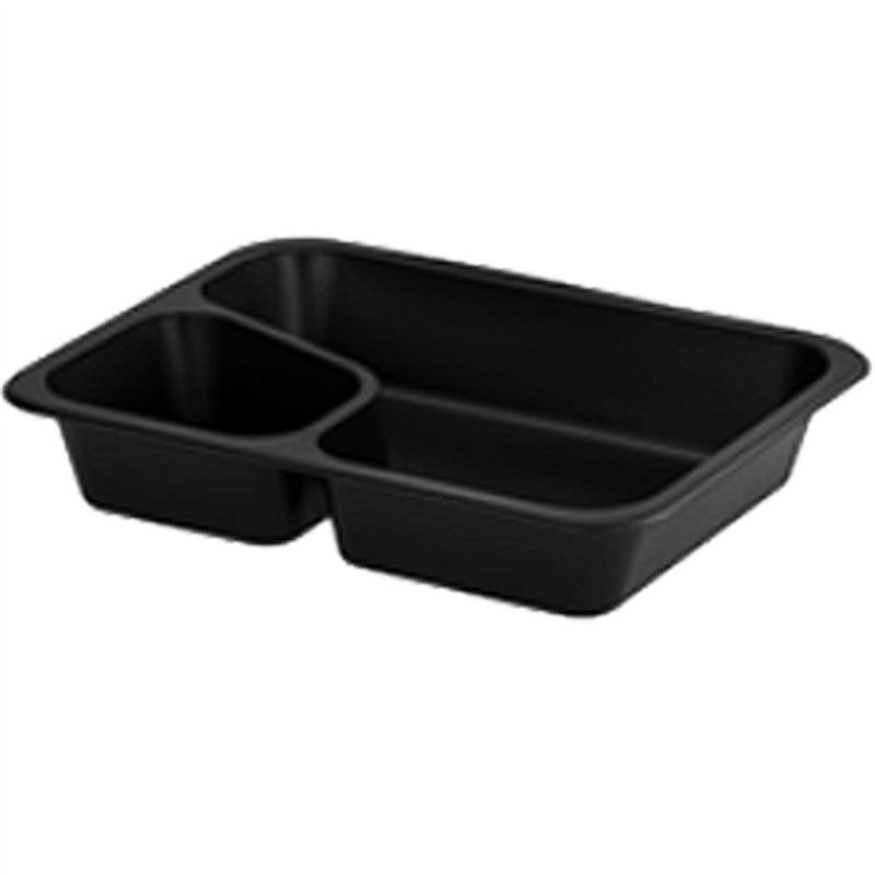 50 stk Gourmet bakker 2-rums - Sort 227x178x40 - 1150 ml 50 stk Gourmet bakker 2-rums - Sort 227x178x40 - 1150 ml