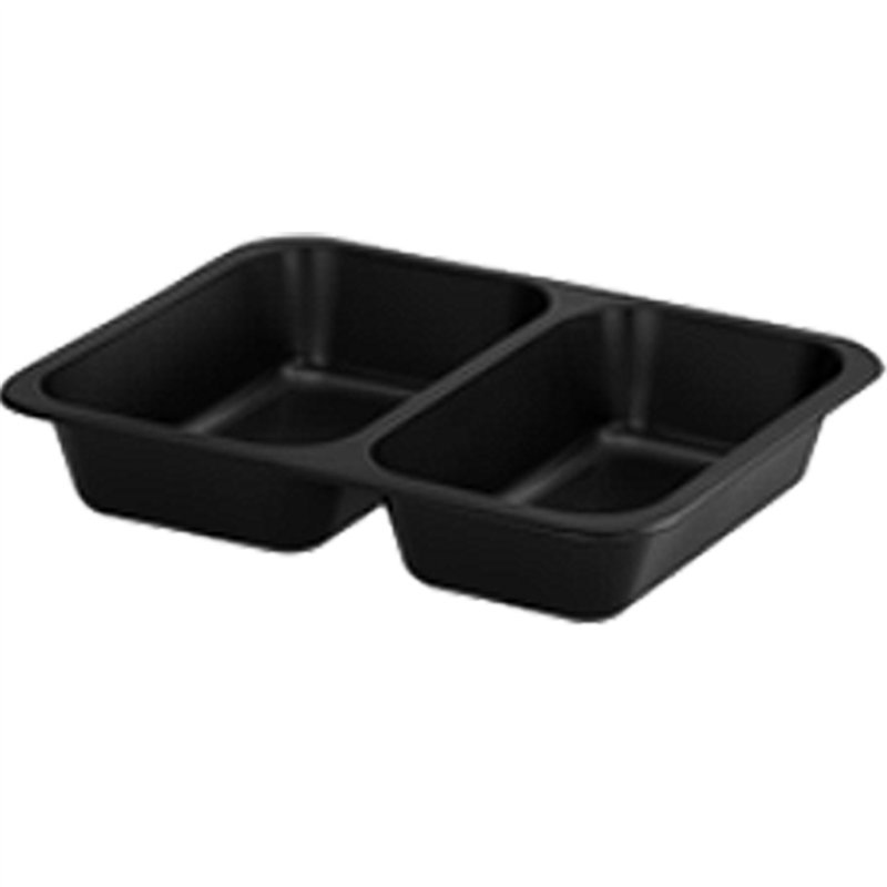 50 stk Gourmet bakker 2-delt - Sort 227x178x40 - 1150 ml 50 stk Gourmet bakker 2-delt - Sort 227x178x40 - 1150 ml