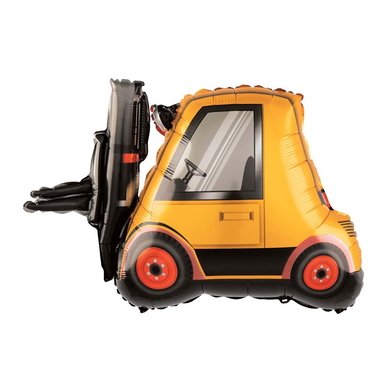 1 stk. Gaffeltruck Folieballon 79x53 cm – Farverig Festdekoration til Børnefødselsdag 1 stk. Gaffeltruck Folieballon 79x53 cm – Farverig Festdekoration til Børnefødselsdag