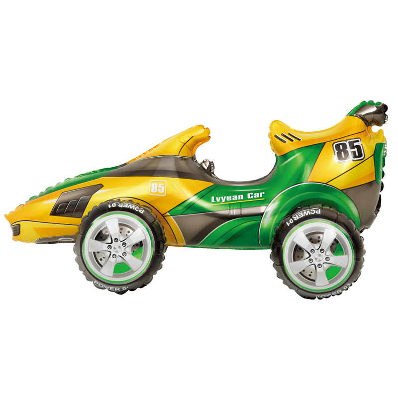 Racer folieballoner 4D 28" Racer folieballoner 4D 28"