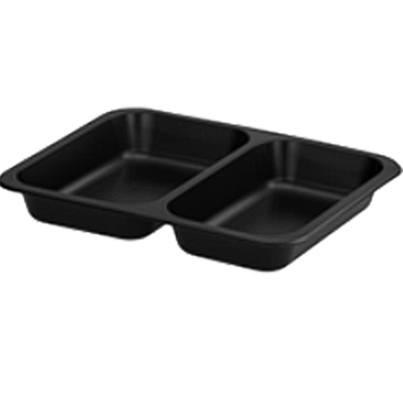 50 stk Gourmet bakker 2-delt - Sort 227x178x30 - 850 ml 50 stk Gourmet bakker 2-delt - Sort 227x178x30 - 850 ml