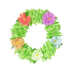 1 stk. Lysegrøn Hawaii Pandebånd – Elastisk Blomsterkrans til Fest & Farver 1 stk. Lysegrøn Hawaii Pandebånd – Elastisk Blomsterkrans til Fest & Farver