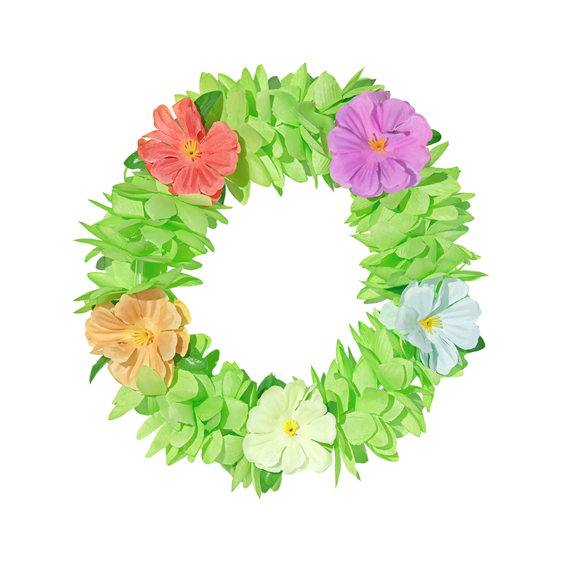 1 stk. Lysegrøn Hawaii Pandebånd – Elastisk Blomsterkrans til Fest & Farver 1 stk. Lysegrøn Hawaii Pandebånd – Elastisk Blomsterkrans til Fest & Farver