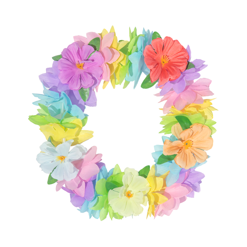 1 stk. Hawaii Pandebånd Mix – Elastisk Blomsterkrans til Fest & Farver 1 stk. Hawaii Pandebånd Mix – Elastisk Blomsterkrans til Fest & Farver