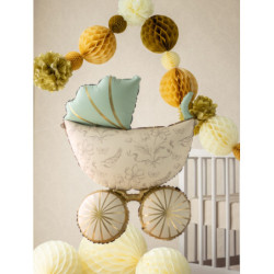 Foil Balloon Baby Carriage, 67x96 cm, mix. Foil Balloon Baby Carriage, 67x96 cm, mix.