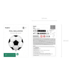 Foil Balloon Soccer Ball, 35x35 cm, mix Foil Balloon Soccer Ball, 35x35 cm, mix