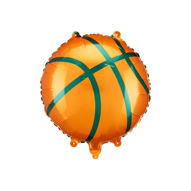Foil Balloon Basketball, 35x35 cm, mix. Foil Balloon Basketball, 35x35 cm, mix.