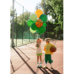 Foil Balloon Basketball, 35x35 cm, mix. Foil Balloon Basketball, 35x35 cm, mix.