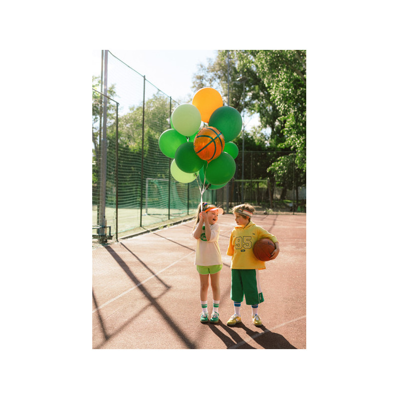 Foil Balloon Basketball, 35x35 cm, mix. Foil Balloon Basketball, 35x35 cm, mix.