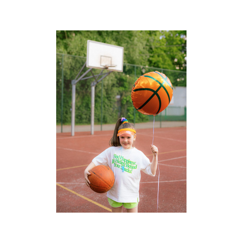 Foil Balloon Basketball, 35x35 cm, mix. Foil Balloon Basketball, 35x35 cm, mix.