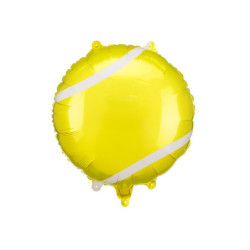 Foil Balloon Tennis Ball, 35x35 cm, mix Foil Balloon Tennis Ball, 35x35 cm, mix