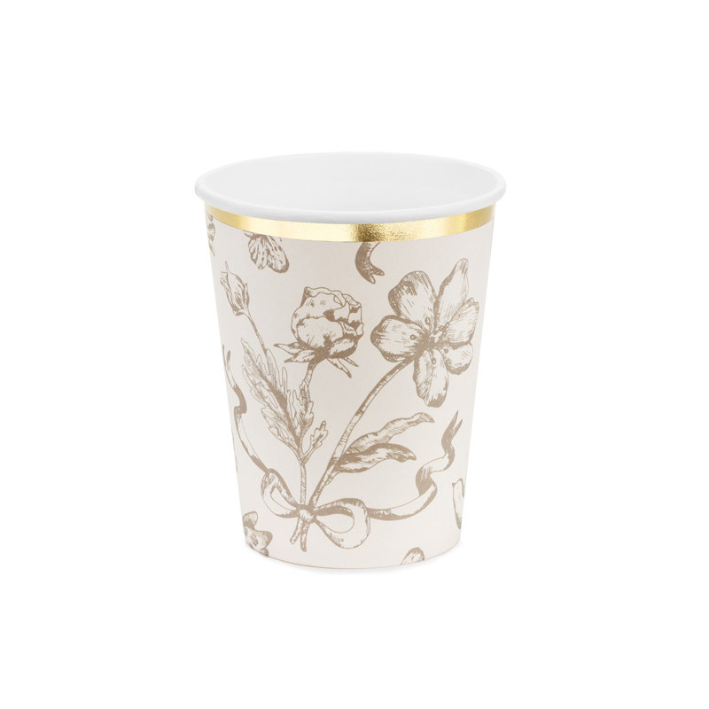 Flowers Cups, mix, 220 ml (1 pkt / 6 pc.) Flowers Cups, mix, 220 ml (1 pkt / 6 pc.)