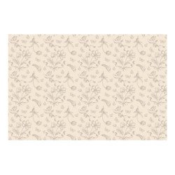 Tablecloth Beige Flowers, 180x120 cm Tablecloth Beige Flowers, 180x120 cm