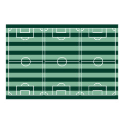 Football Field Tablecloth, 120x180cm, mix Football Field Tablecloth, 120x180cm, mix