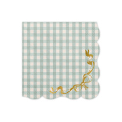 Checkered Napkins with Bow, 33x33 cm, mix (1 pkt / 12 pc.) Checkered Napkins with Bow, 33x33 cm, mix (1 pkt / 12 pc.)